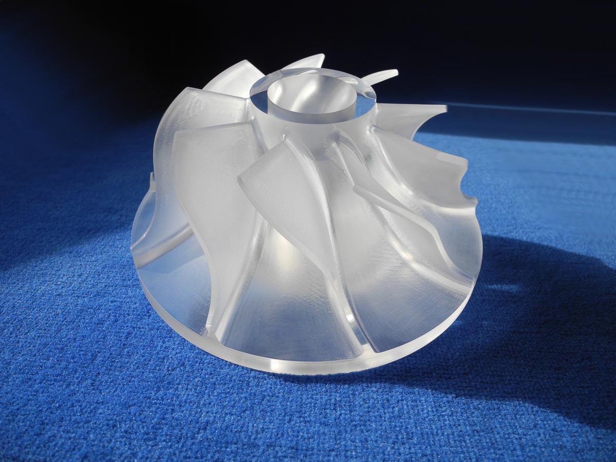 Image 1 - Impeller from 100 mm thick Plexiglas® 